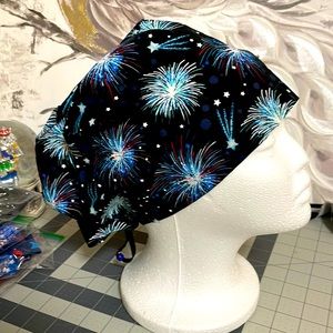 Fireworks Navy Women’s Euro Scrub cap